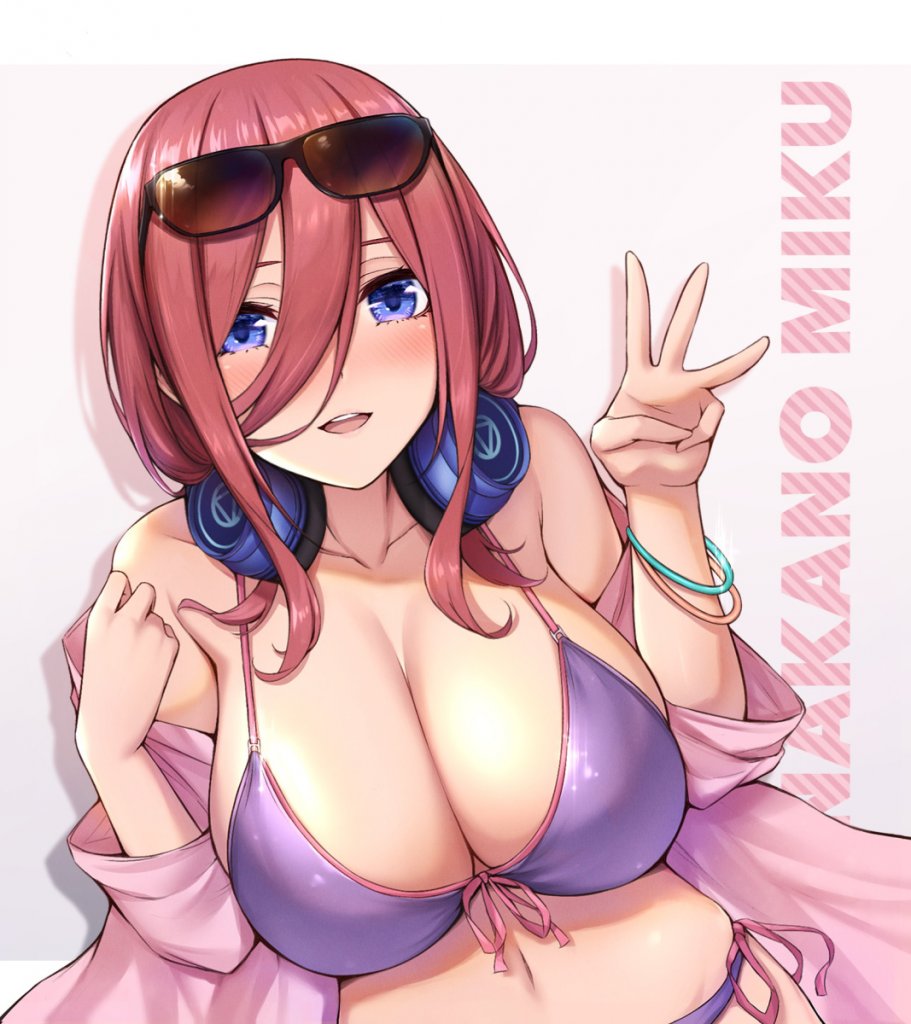 每日好图：五等分的新娘（二乃，三玖）