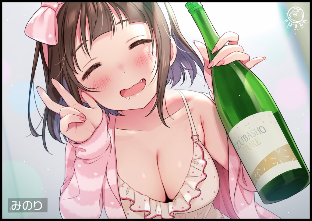 每日好图：日系插画精选-可爱女孩自拍2