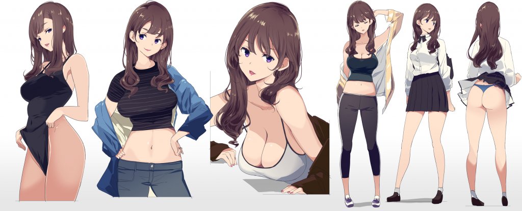 每日好图：成熟女性的魅力！OL风福利插画集