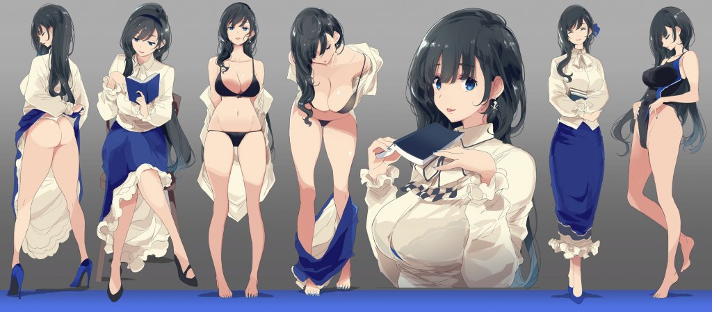 每日好图：成熟女性的魅力！OL风福利插画集 第二弹 HSO