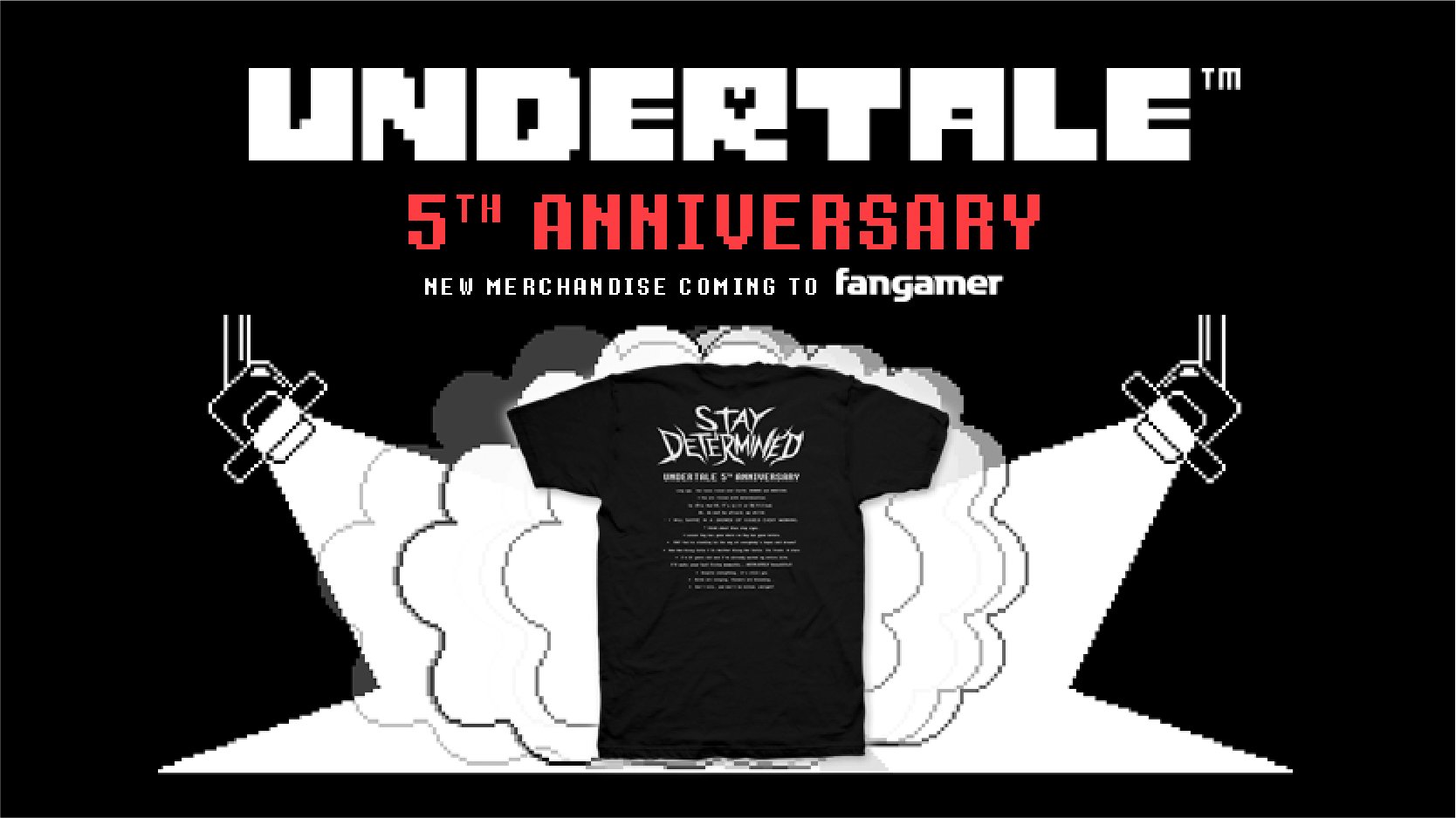 《传说之下》举办5周年音乐会插图1 《传说之下》将举办5周年音乐会 主创设计T恤用作慈善