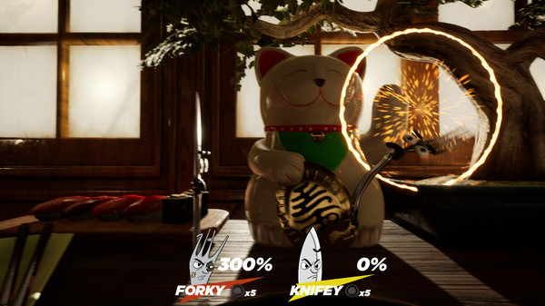 Steam餐具格斗游戏《K'nife Fight》开启抢先体验 售价22元