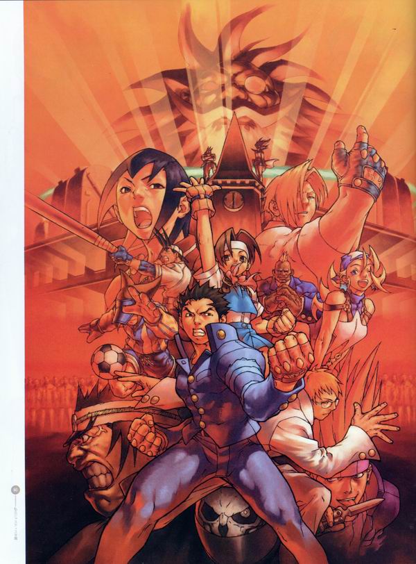 每日好图：经典！CAPCOM游戏角色设定集 【capcom_design_works】完整版242页！