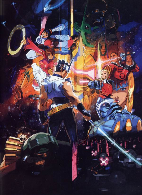 每日好图：经典！CAPCOM游戏角色设定集 【capcom_design_works】完整版242页！