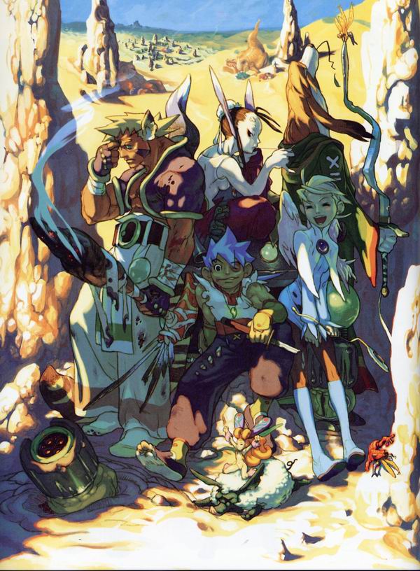 每日好图：经典！CAPCOM游戏角色设定集 【capcom_design_works】完整版242页！