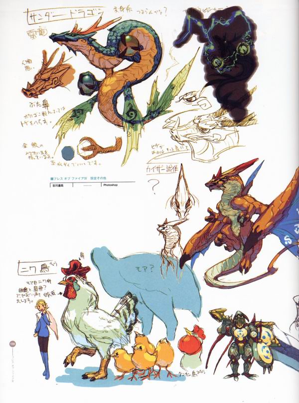 每日好图：经典！CAPCOM游戏角色设定集 【capcom_design_works】完整版242页！
