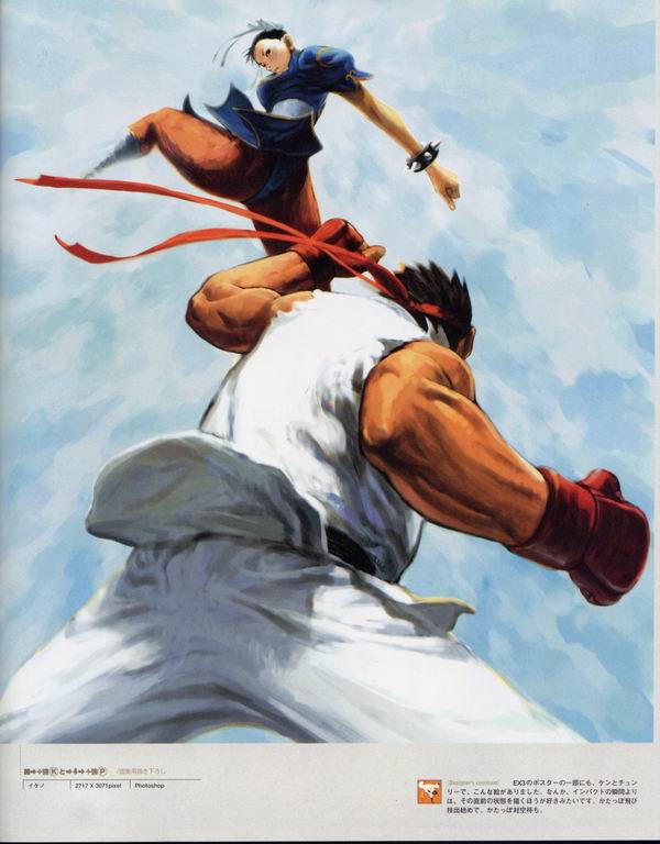 每日好图：经典！CAPCOM游戏角色设定集 【capcom_design_works】完整版242页！