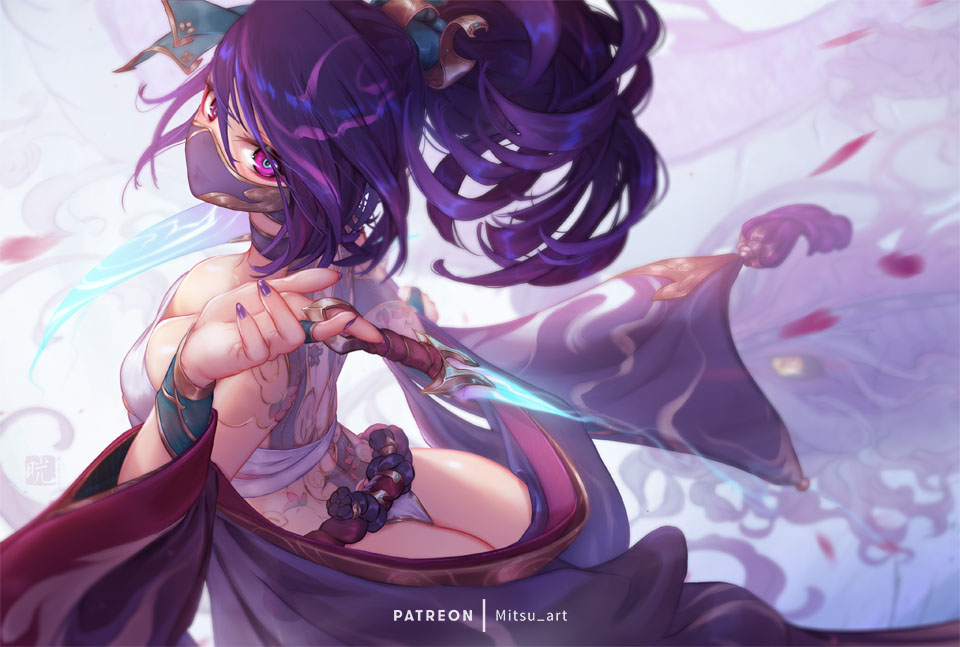 每日好图：二次元美臀桃尻~