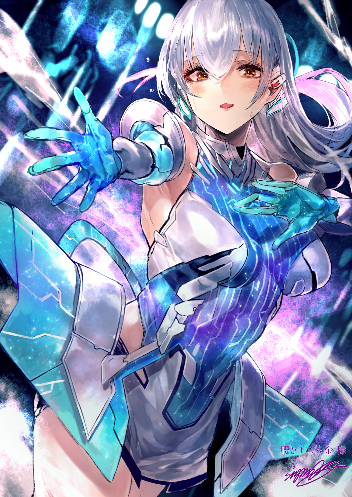 每日好图：~深夜福利~P站画师signoAAA的极致色彩