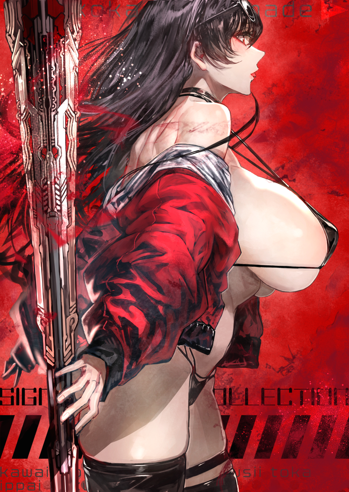 每日好图：~深夜福利~P站画师signoAAA的极致色彩