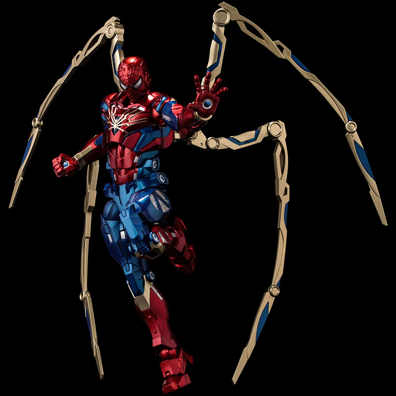 千值练“Fighting Armor”钢铁蜘蛛侠 预售开启 售价598RMB插图11 千值练 钢铁蜘蛛侠 可动人偶开启预订 售价约600元
