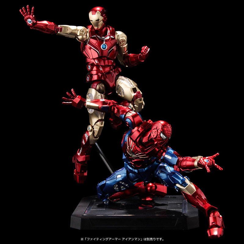 千值练“Fighting Armor”钢铁蜘蛛侠 预售开启 售价598RMB插图13 千值练 钢铁蜘蛛侠 可动人偶开启预订 售价约600元