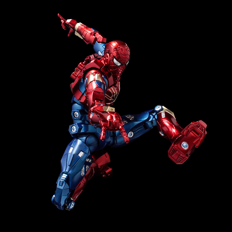 千值练“Fighting Armor”钢铁蜘蛛侠 预售开启 售价598RMB插图9 千值练 钢铁蜘蛛侠 可动人偶开启预订 售价约600元