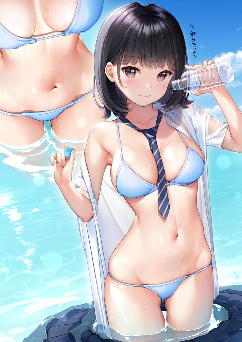 每日好图：JK小姐姐福利同人图！【画师：mignon】