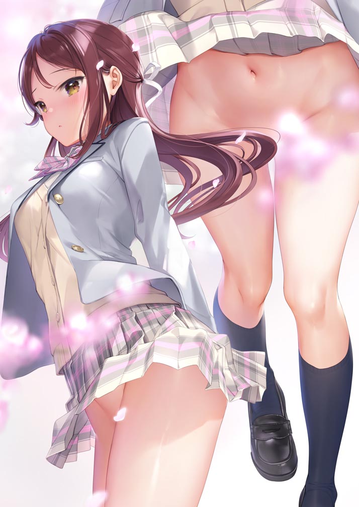 每日好图：JK小姐姐福利同人图！【画师：mignon】