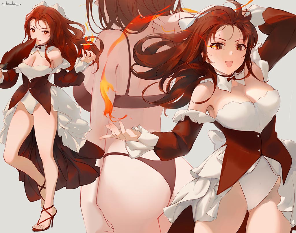 每日好图：女仆姐姐！画师Chowbie插画集 2