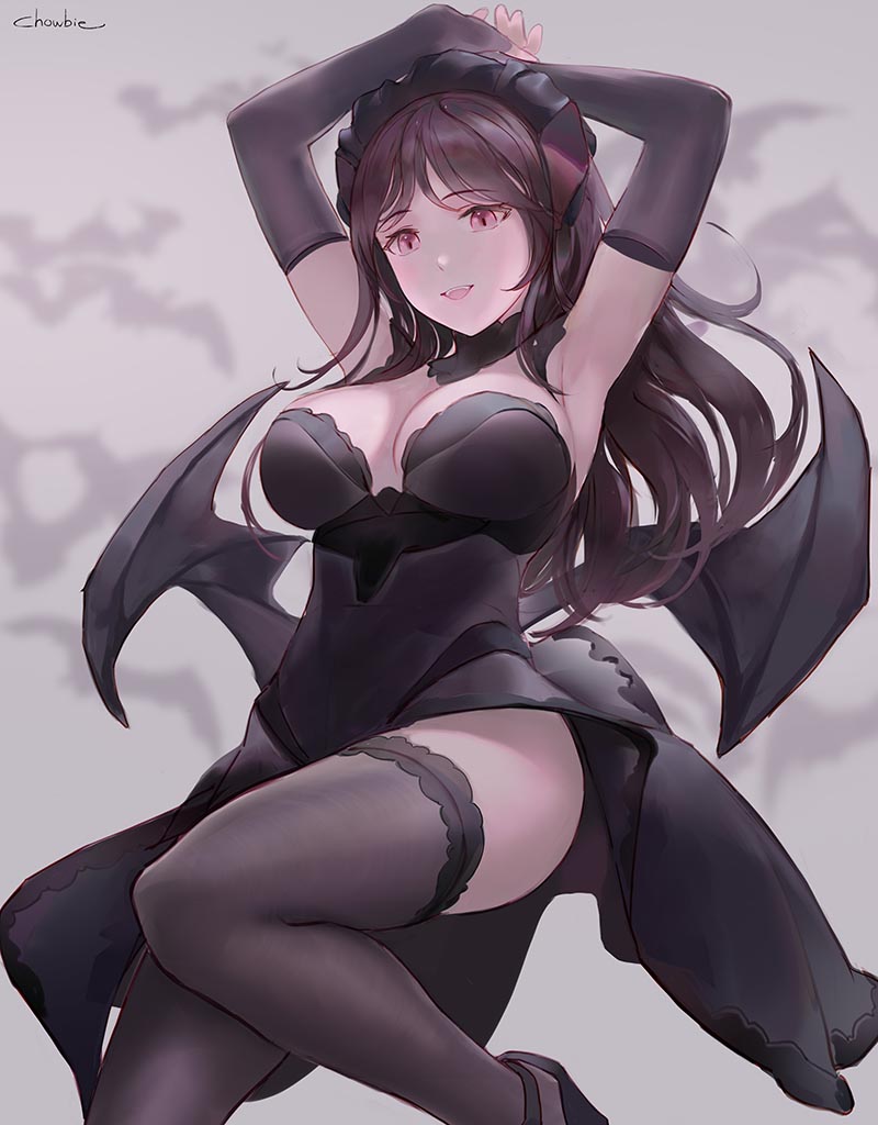 每日好图：女仆姐姐！画师Chowbie插画集 2