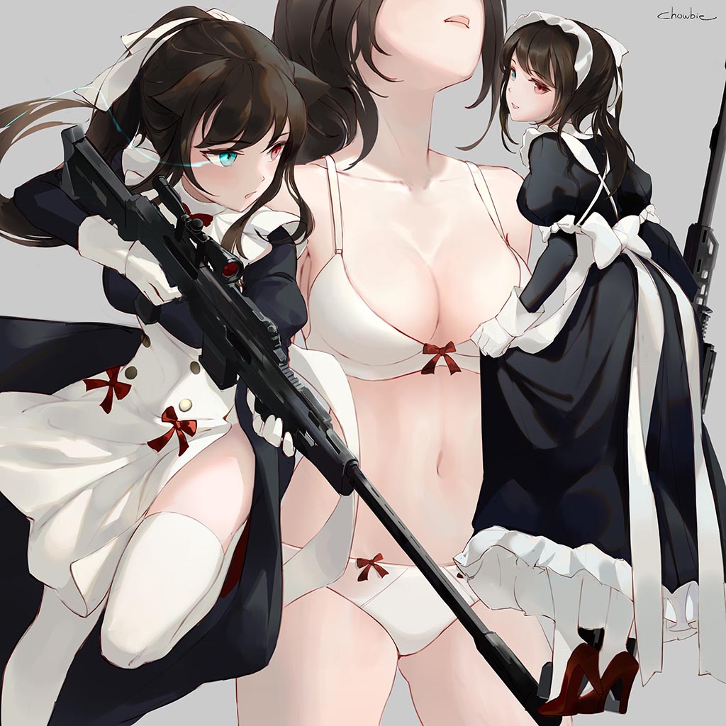 每日好图：女仆姐姐！画师Chowbie插画集 2