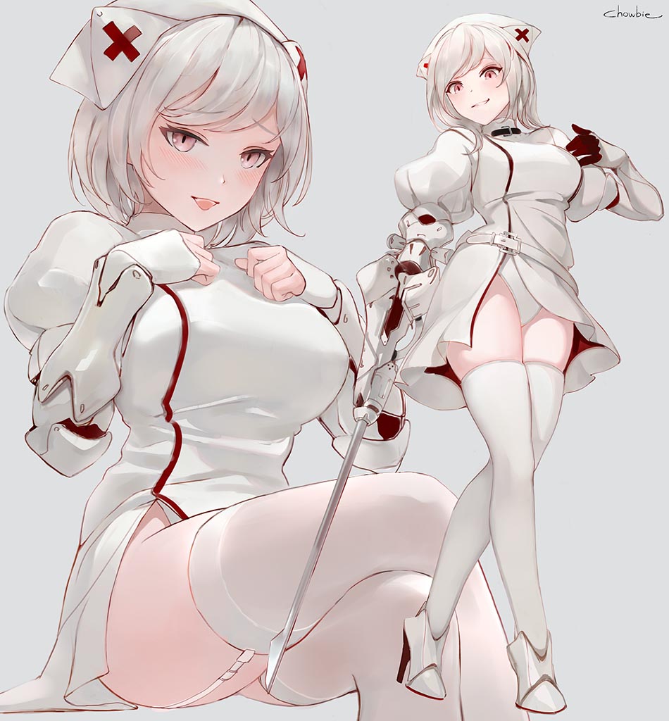 每日好图：女仆姐姐！画师Chowbie插画集 2