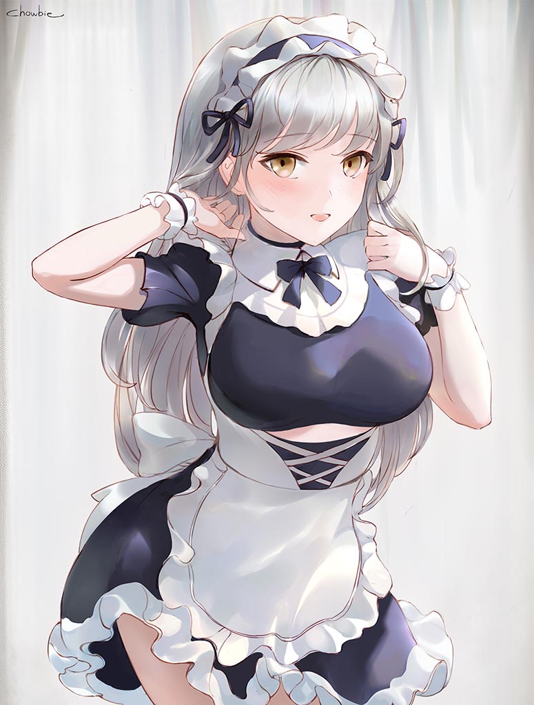 每日好图：女仆姐姐！画师Chowbie插画集 2