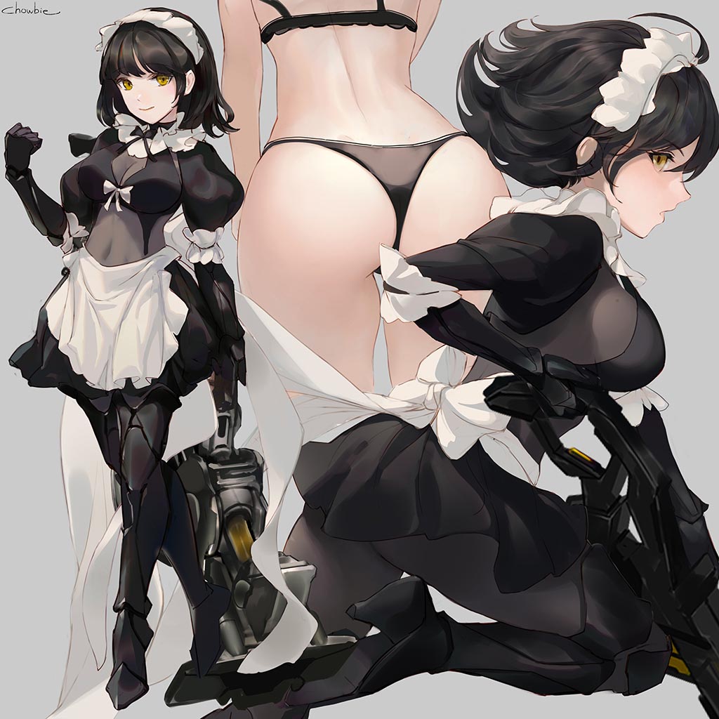 每日好图：女仆姐姐！画师Chowbie插画集 2
