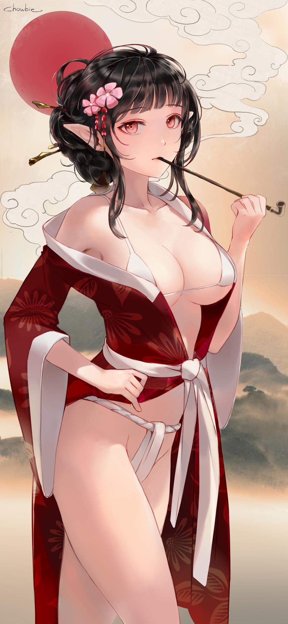 每日好图：护士姐姐！画师Chowbie插画集