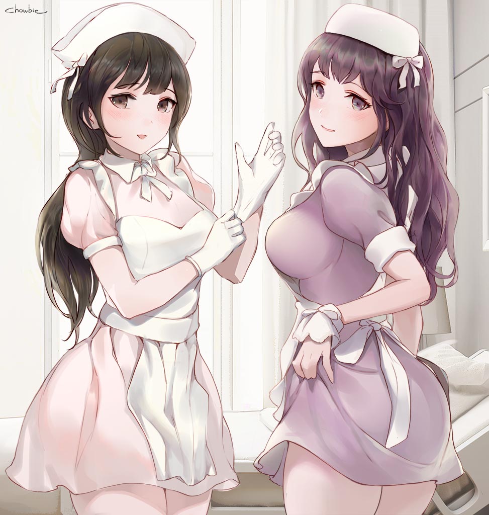 每日好图：护士姐姐！画师Chowbie插画集