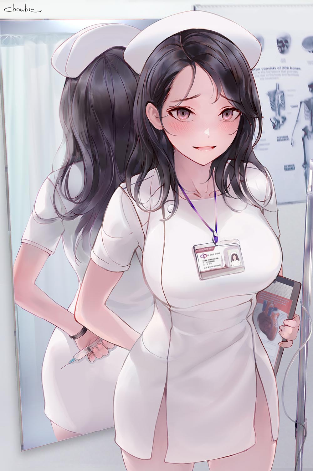 每日好图：护士姐姐！画师Chowbie插画集