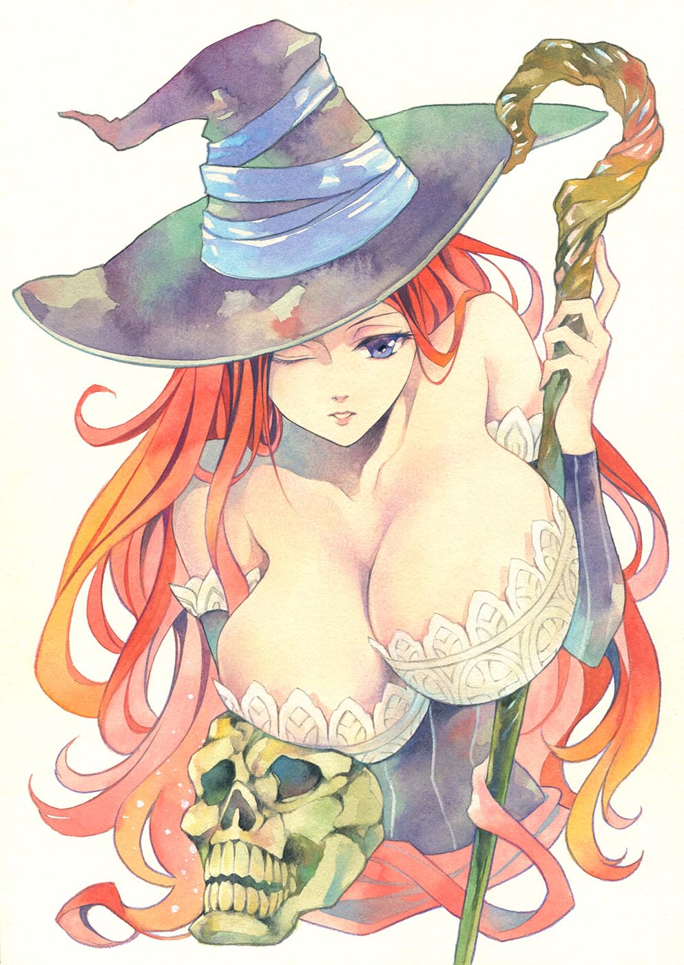 每日好图：水彩魅力  アガハリ插画集！