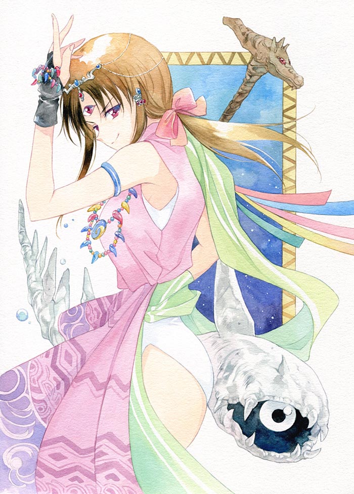 每日好图：水彩魅力  アガハリ插画集！