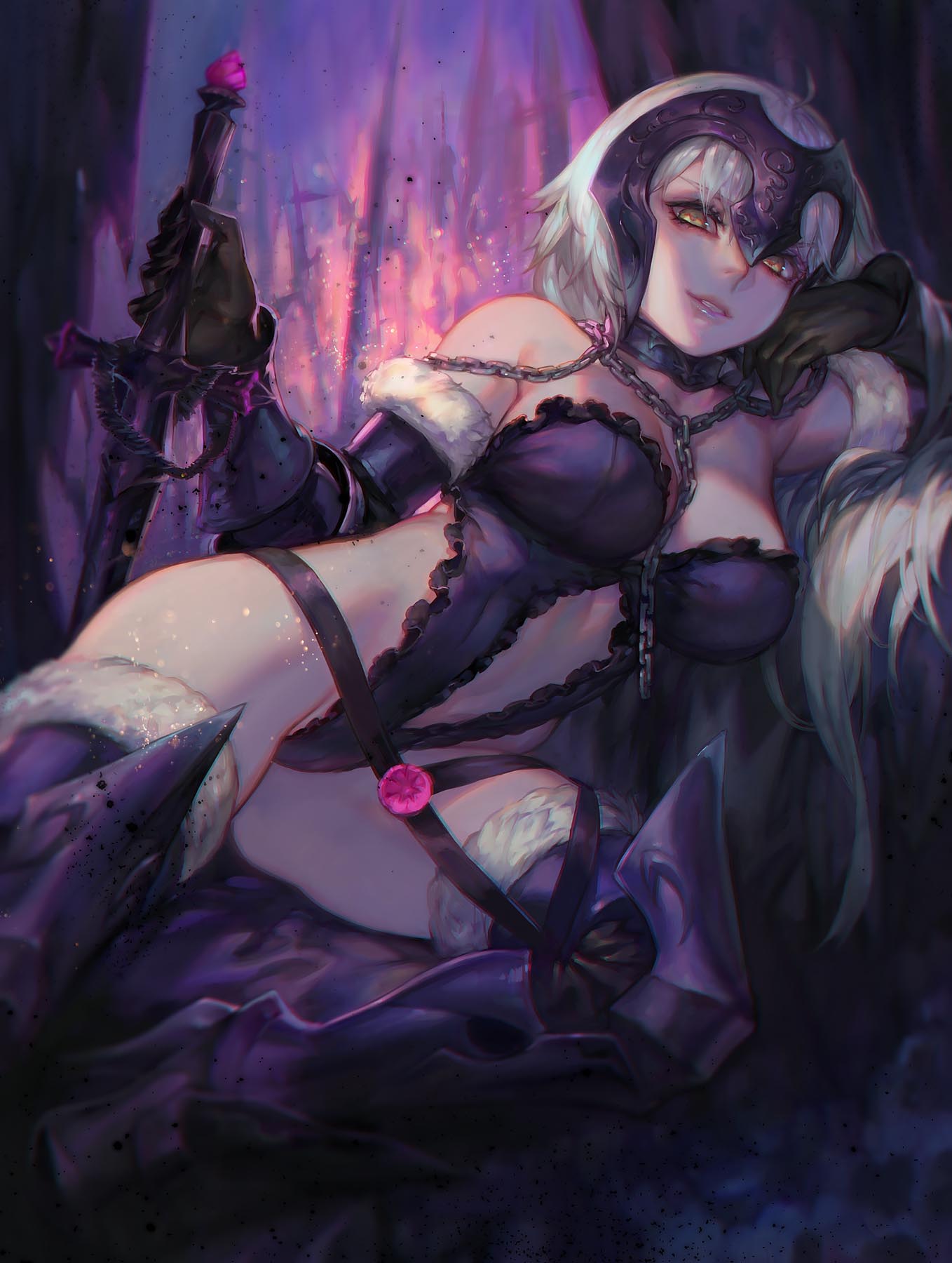 每日好图：白穹陆插画集