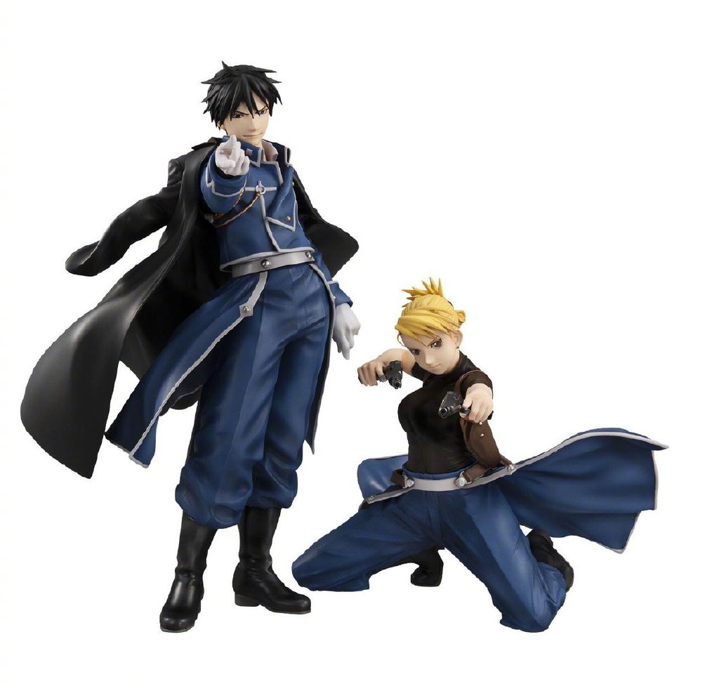 手办：MegaHouse 钢之炼金术师 新作 ​​​​——马斯坦、霍克艾、古利德、拉斯