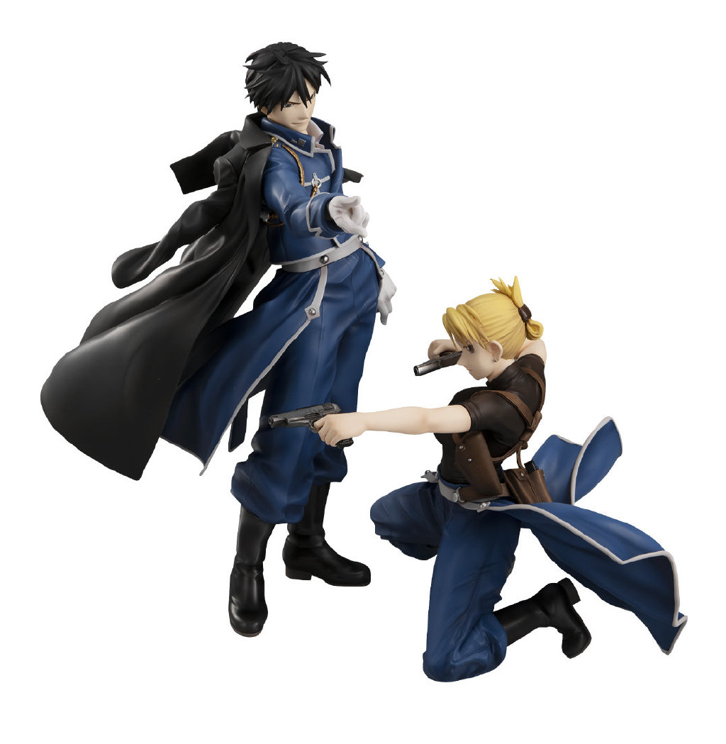手办：MegaHouse 钢之炼金术师 新作 ​​​​——马斯坦、霍克艾、古利德、拉斯