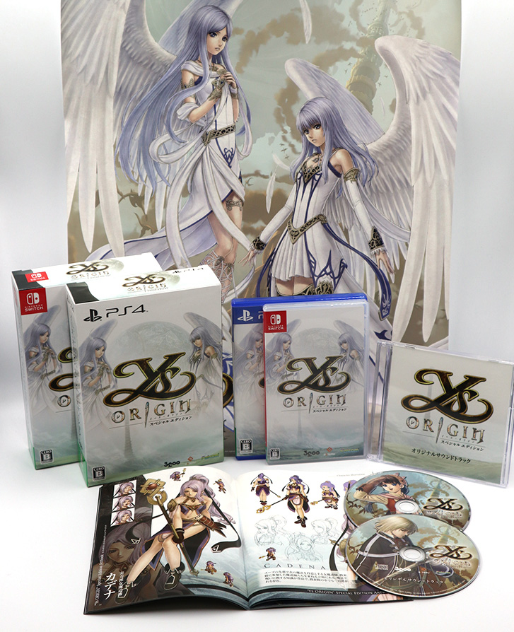 《伊苏：起源》特别版登陆Switch/PS4发售 演示预告公开
