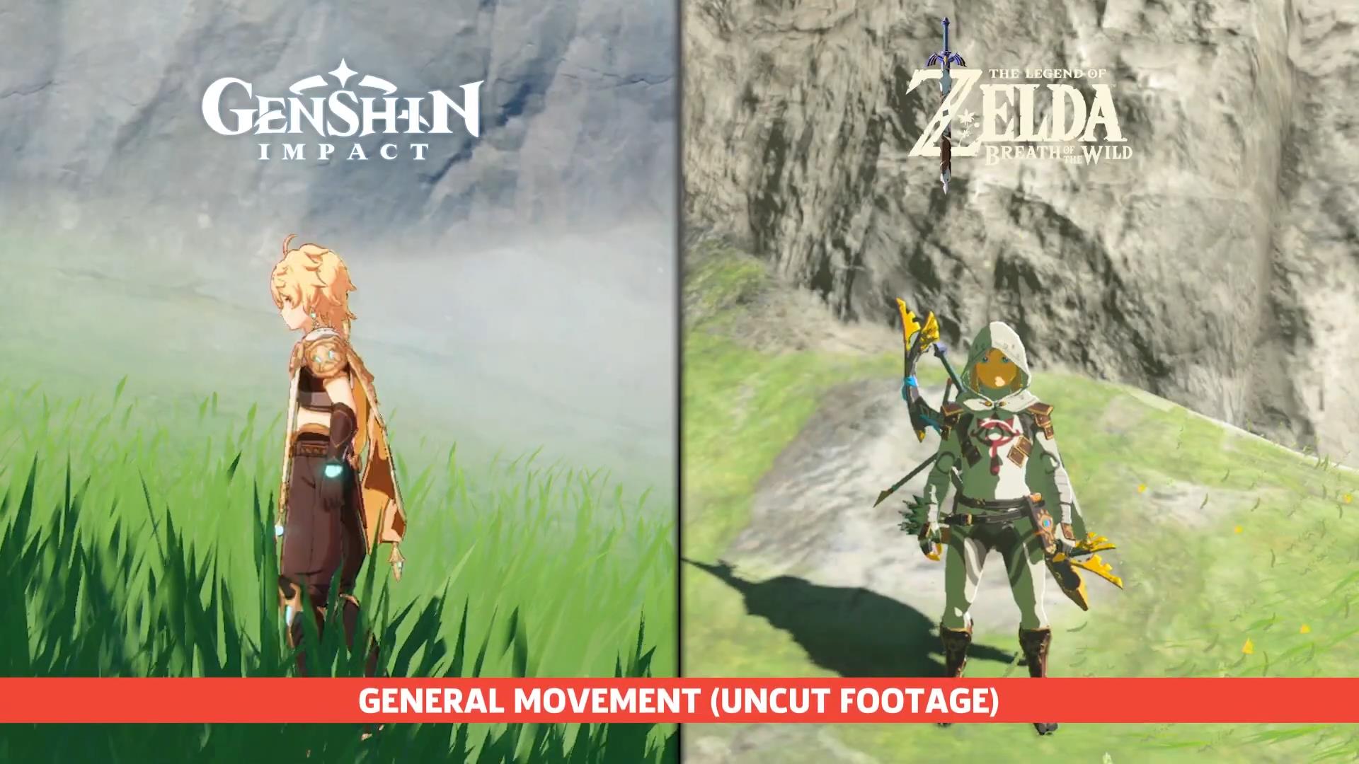 Gamespot:《原神》和《塞尔达传说:荒野之息》20个相似之处插图1 《原神》和《塞尔达传说:荒野之息》20大相似之处
