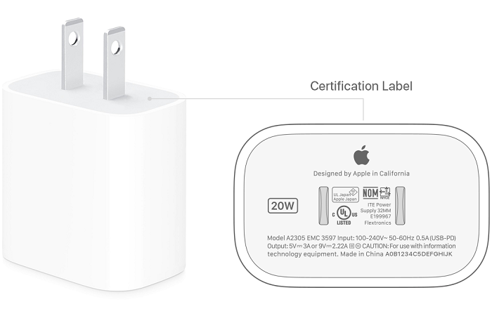 苹果:只有20W充电头才能发挥iPhone12快充实力插图1 苹果:只有20W充电头才能发挥iPhone 12快充实力