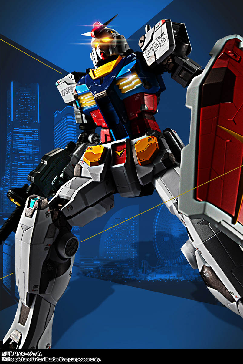 超合金RX-78F00高达 横滨限定 售价约1277元