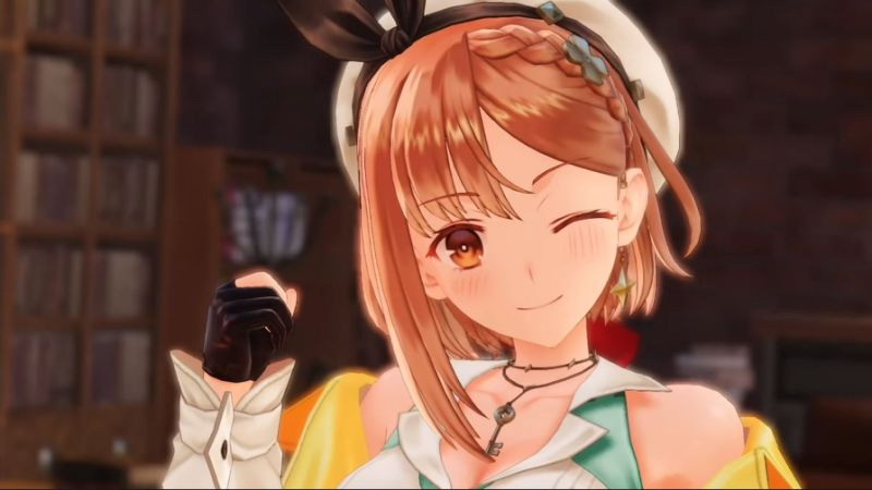 《莱莎的炼金工房2》新动图公开 好身材妹子笑容甜美