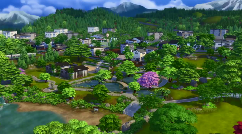 《模拟人生4》雪国胜地新预告公开：享受冬日温泉