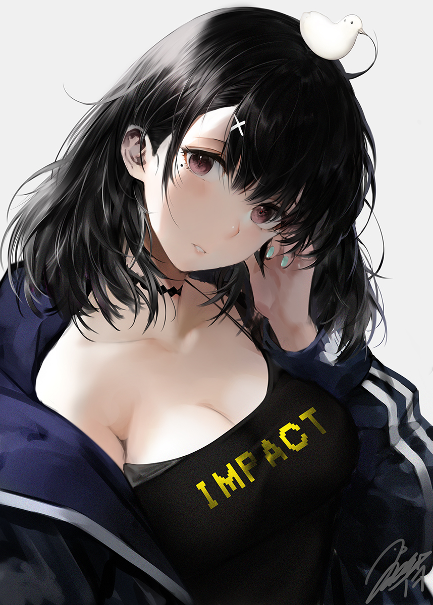 每日好图：原创二次元美少女插画【画师：羽織イオ】