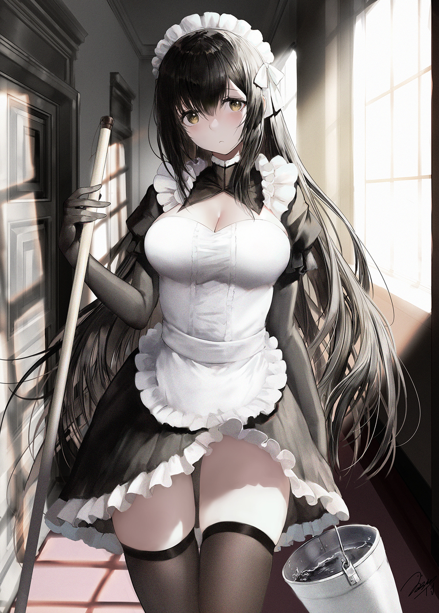 每日好图：原创二次元美少女插画【画师：羽織イオ】