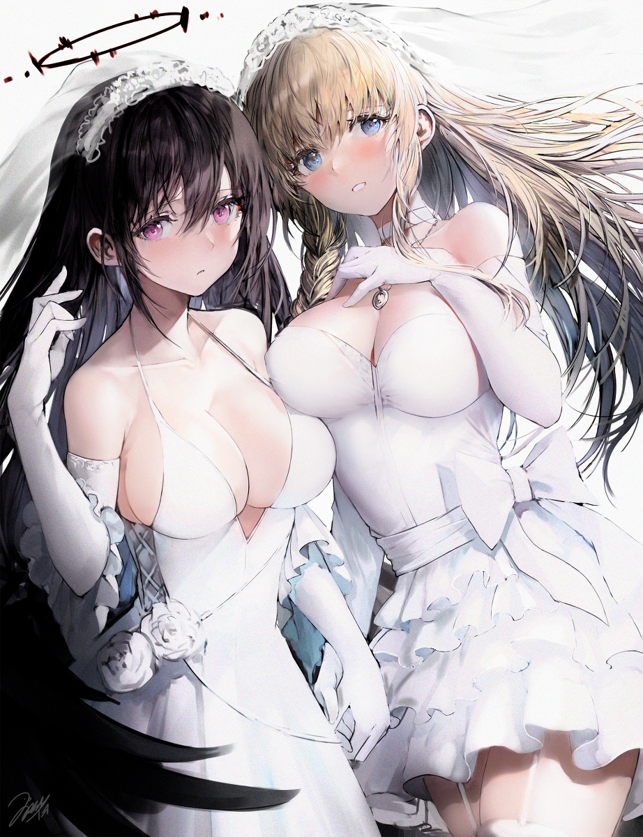 每日好图：原创二次元美少女插画【画师：羽織イオ】