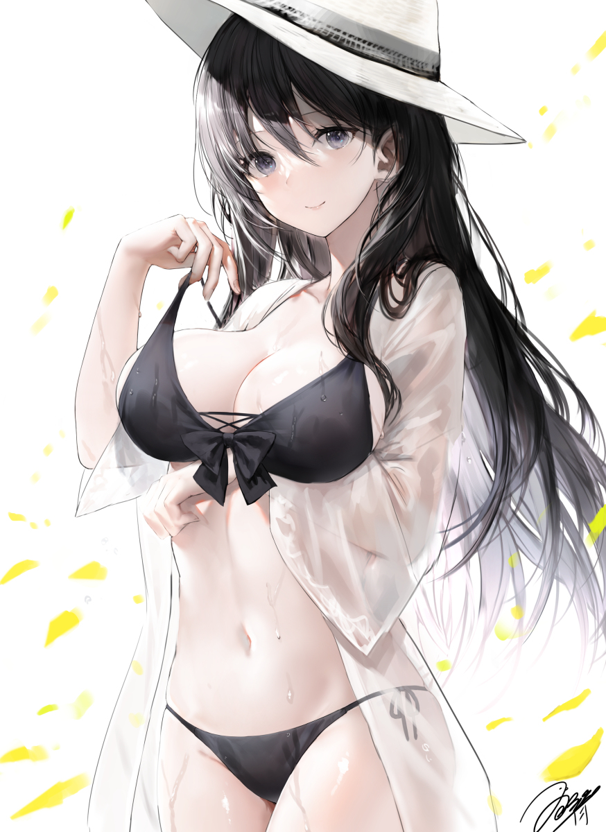 每日好图：原创二次元美少女插画【画师：羽織イオ】
