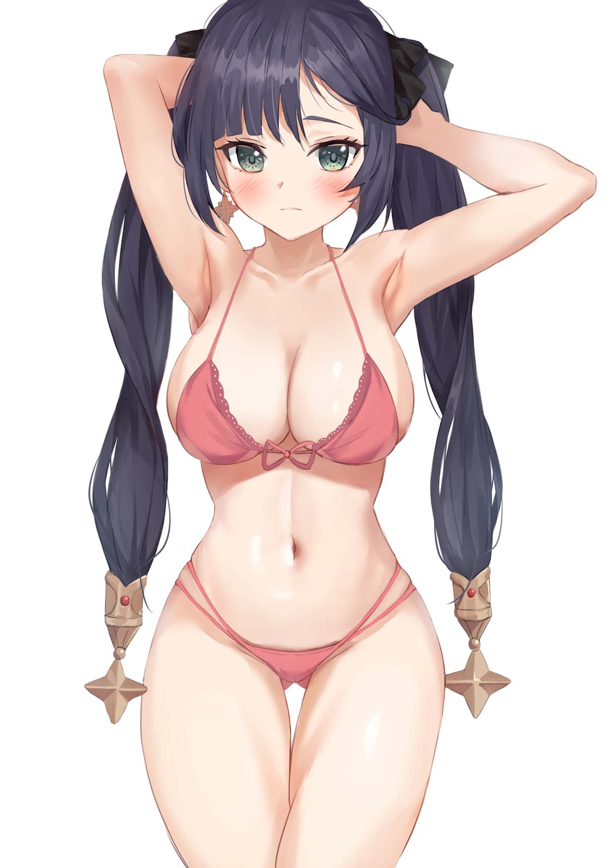 每日好图：#原神 芭芭拉/莫娜/菲谢尔/丽莎/琴 同人图 prpr