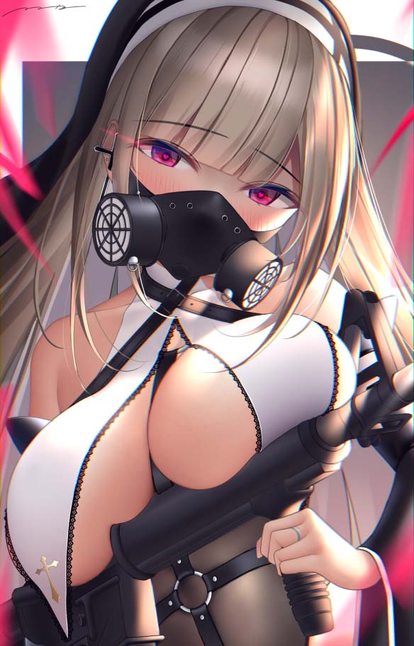 每日好图：二次元性感泳装福利同人图【画师：MHる】