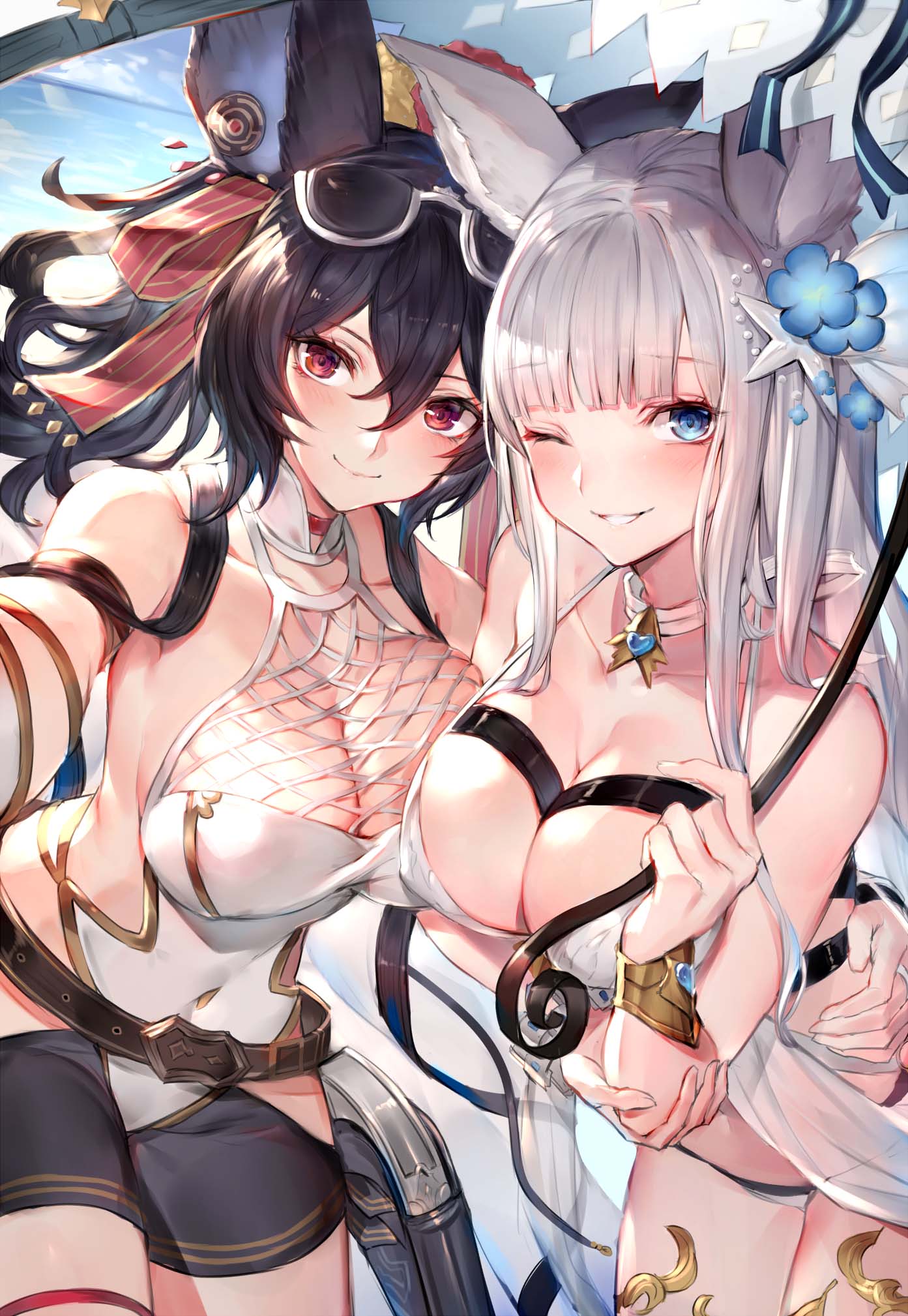每日好图：今天也是好大的邪恶！【画师：わたお】