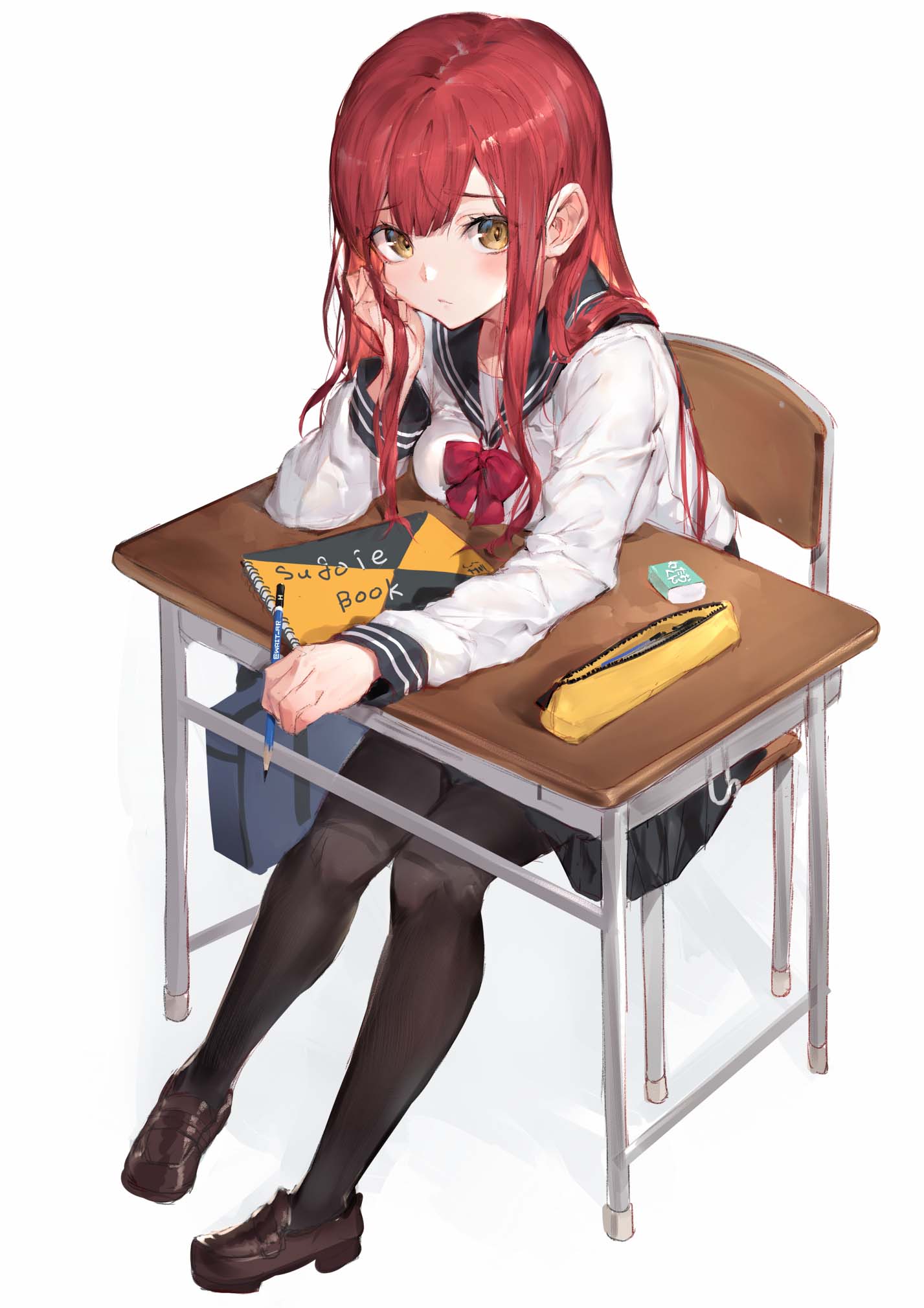每日好图：今天也是好大的邪恶！【画师：わたお】