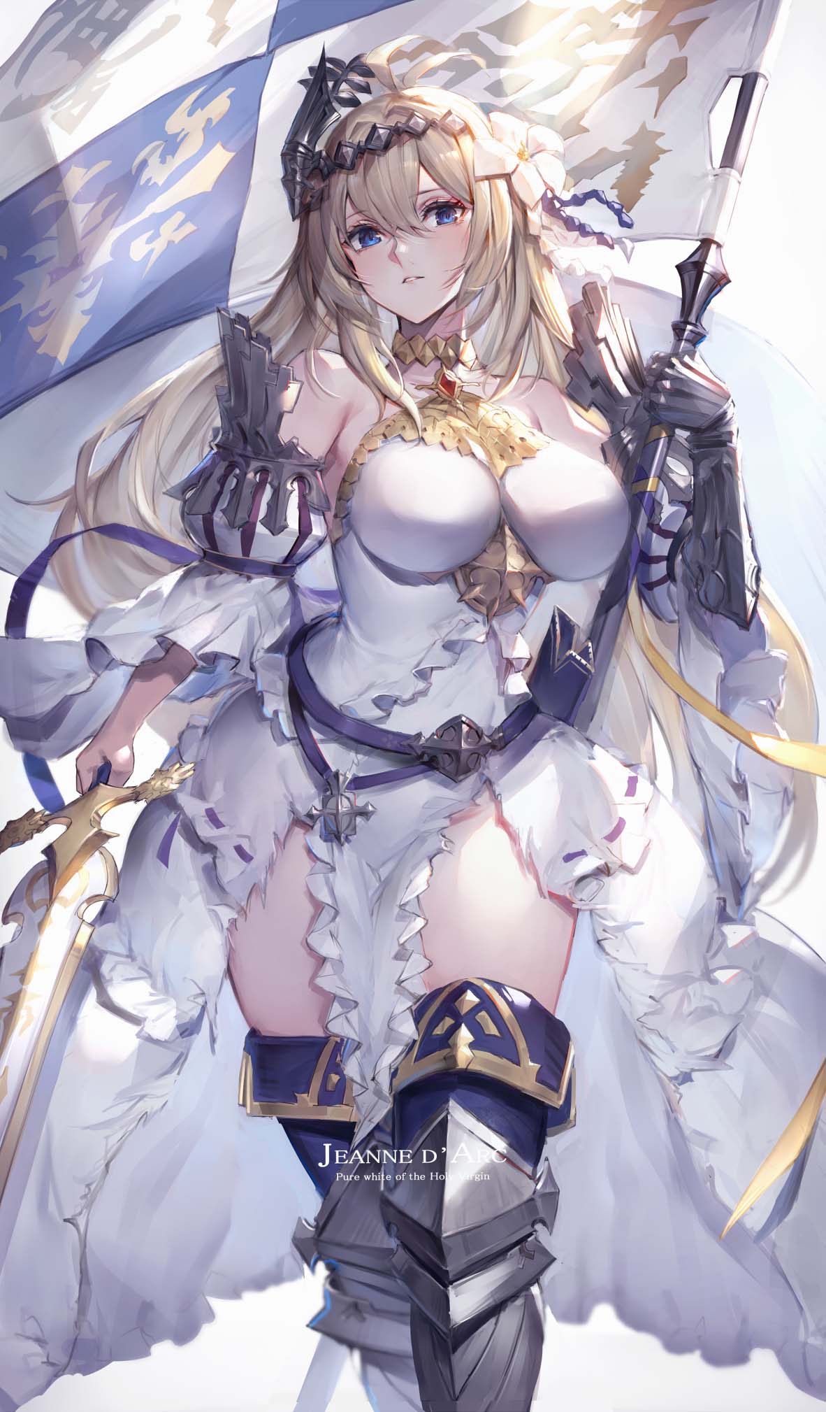 每日好图：今天也是好大的邪恶！【画师：わたお】