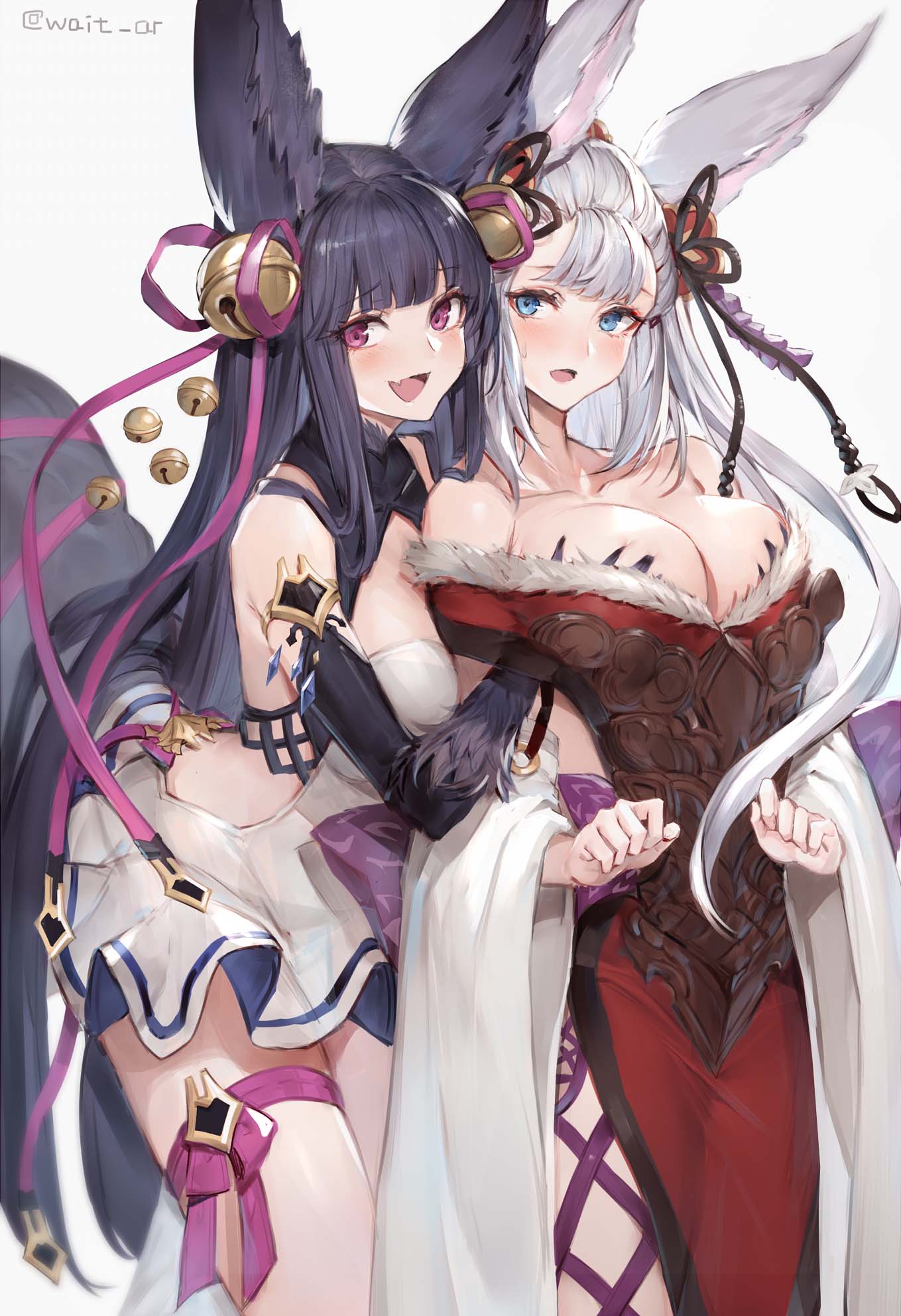 每日好图：今天也是好大的邪恶！【画师：わたお】