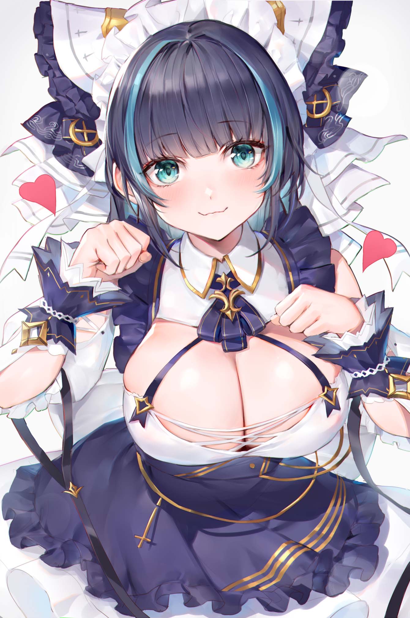 每日好图：今天也是好大的邪恶！【画师：わたお】